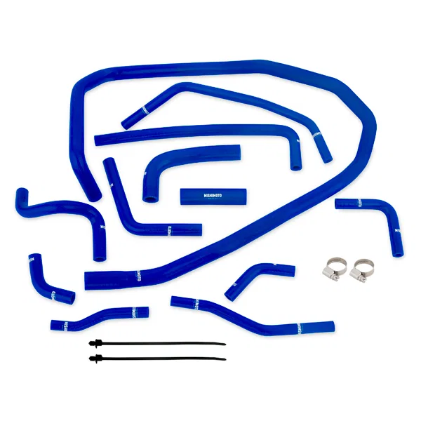 Silicone Ancillary Hose Kit, Blue for 2015-2021 Subaru WRX