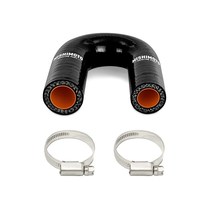 MMHOSE-LSHB-BK Silicone Heater Core Bypass Hose, Black, fits GM LS V8 for 15 vehicles