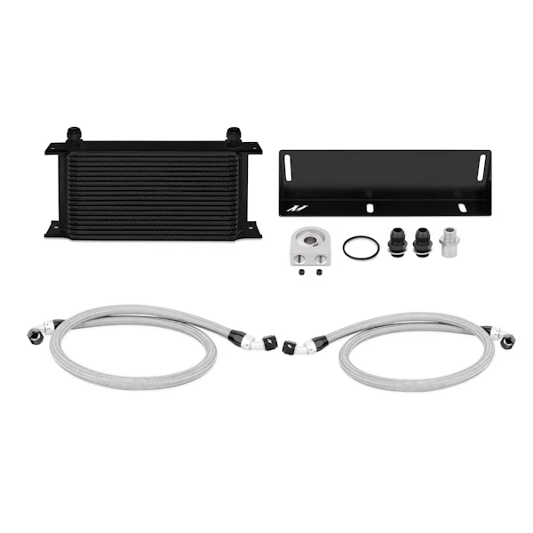 Mishimoto MMOC-MUS-79BK, Oil Cooler Kit, Black, fits Ford Mustang 5.0L 1979-1993
