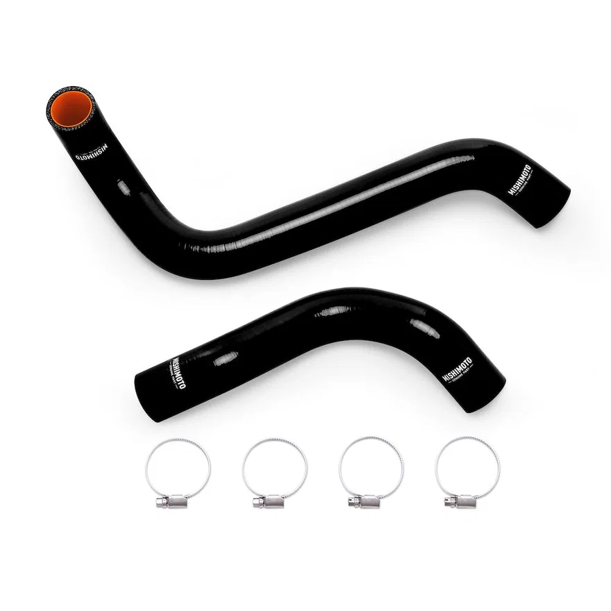 Silicone Radiator Hose Kit, Black, V8 for 2007-2020 Toyota Sequoia and Tundra