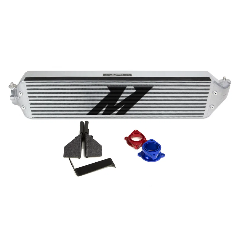 Mishimoto MMINT-CIV-16SL, Front Intercooler, Silver, fits Honda Civic 1.5T/Si 2016-2021