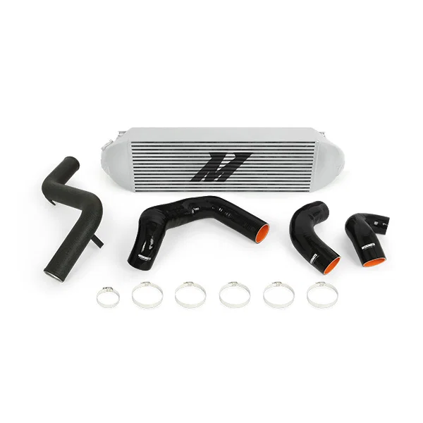 Mishimoto MMINT-FOST-13KBSL, Intercooler Kit, Silver/Black, fits Ford Focus ST 2013-2018