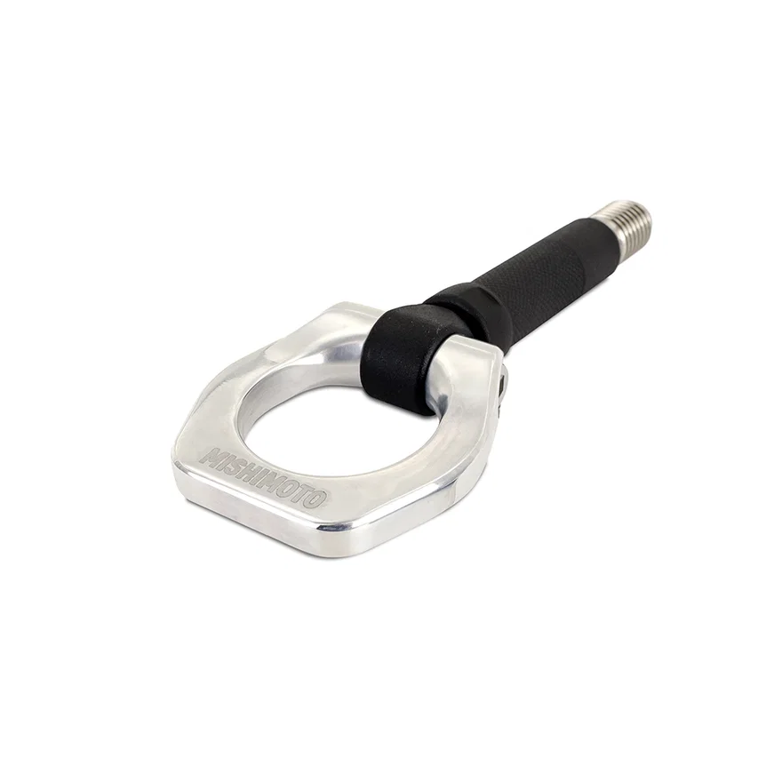 Mishimoto MMTH-F80-15P, Racing Tow Hook, Polished, Front, fits BMW F80 M3 2015-2019