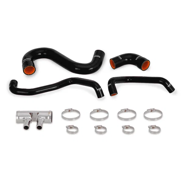 Silicone Lower Radiator Hose, Black for 2015-2017 Ford Mustang GT