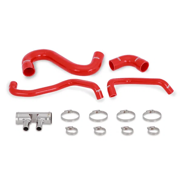 Silicone Lower Radiator Hose, Red for 2015-2017 Ford Mustang GT