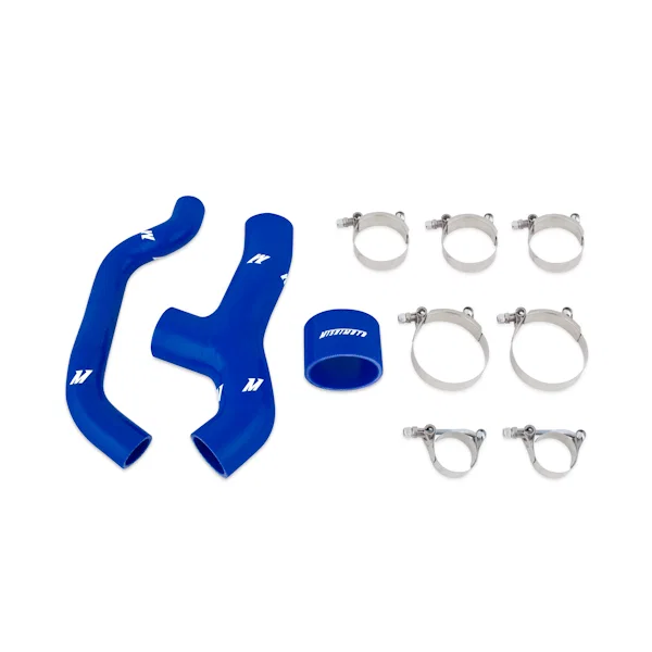 Mishimoto MMHOSE-SUB-INT6BL, Silicone Intercooler Hoses, Blue, fits Subaru WRX 2006-07/Forester XT 2004-2008