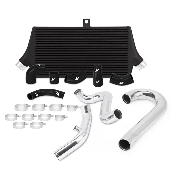 Mishimoto MMINT-EVO-01KBK, Intercooler Kit, Black/Silver, Race, fits Mitsubishi Lancer Evo 7/8/9 2001-2007