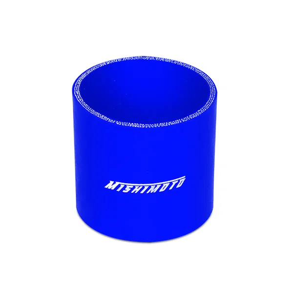 Mishimoto MMCP-30SBL, Straight Coupler, Blue, Silicone, 3.00in