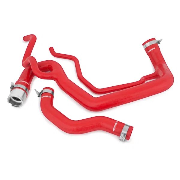 Silicone Coolant Hose Kit, Red, 6.6L Duramax for Chevrolet and GMC