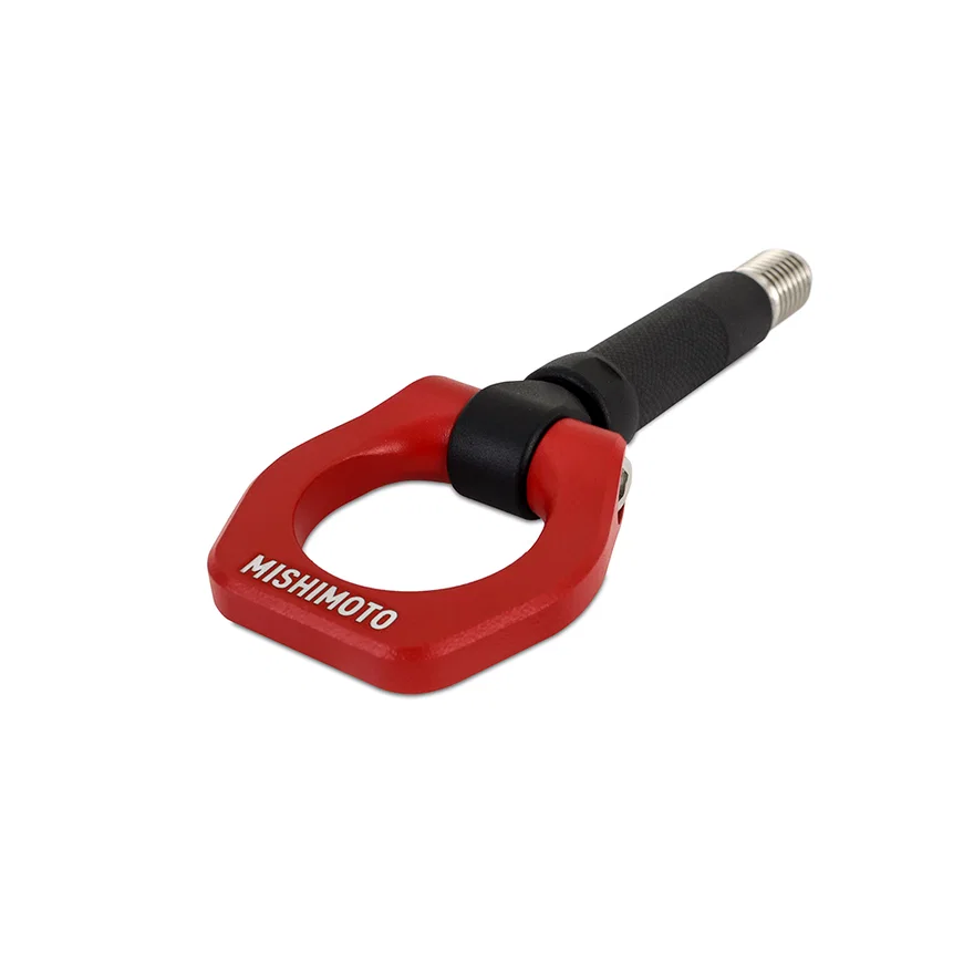 Mishimoto MMTH-F80-15RD, Racing Tow Hook, Red, Front, fits BMW F80 M3 2015-2019