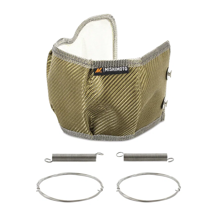 Mishimoto MMTB-RAM-04, Titanium Turbo Blanket, fits Dodge Ram 5.9L Cummins 2004.5-2009