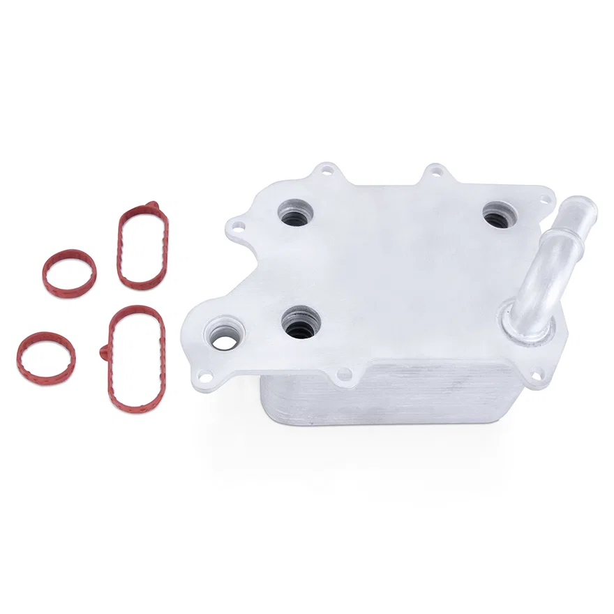 Mishimoto MMOC-F2D-11B, Replacement Oil Cooler, fits Ford 6.7L Powerstroke 2011-2019