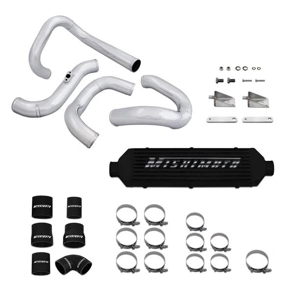 Mishimoto MMINT-GEN4-10BK, Intercooler Kit, Black/Silver, fits Hyundai Genesis 2.0T 2010-2012