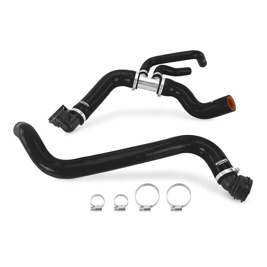 Silicone Radiator Hose Kit, Black, 5.0L V8 for 2015-2017 Ford F-150