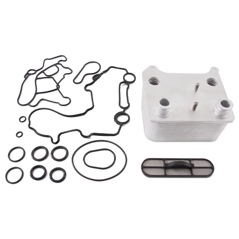 Mishimoto MMOC-F2D-03, Replacement Oil Cooler, fits Ford 6.0L Powerstroke 2003-2007