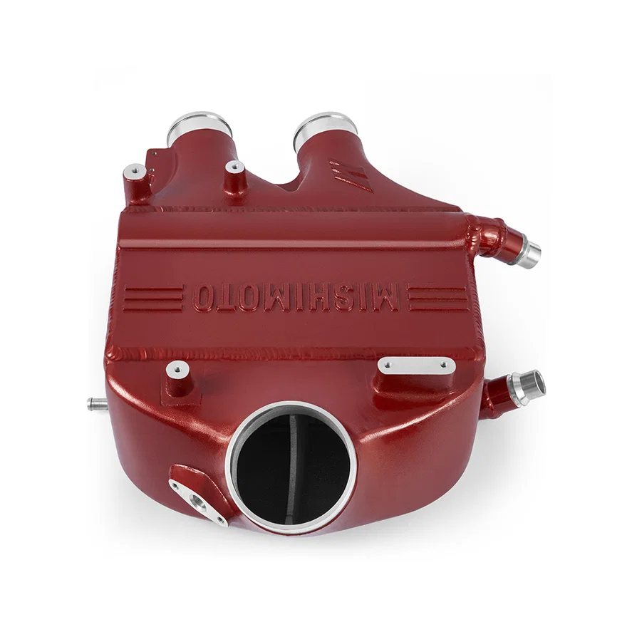 Mishimoto MMINT-F80-15CSO, Front Performance Air-to-Water Intercooler, Sakhir Orange, fits BMW F8X M3/M4 2015-20