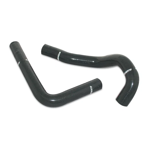 Silicone Radiator Hose Kit, Black, Turbo for 1993-1998 Toyota Supra