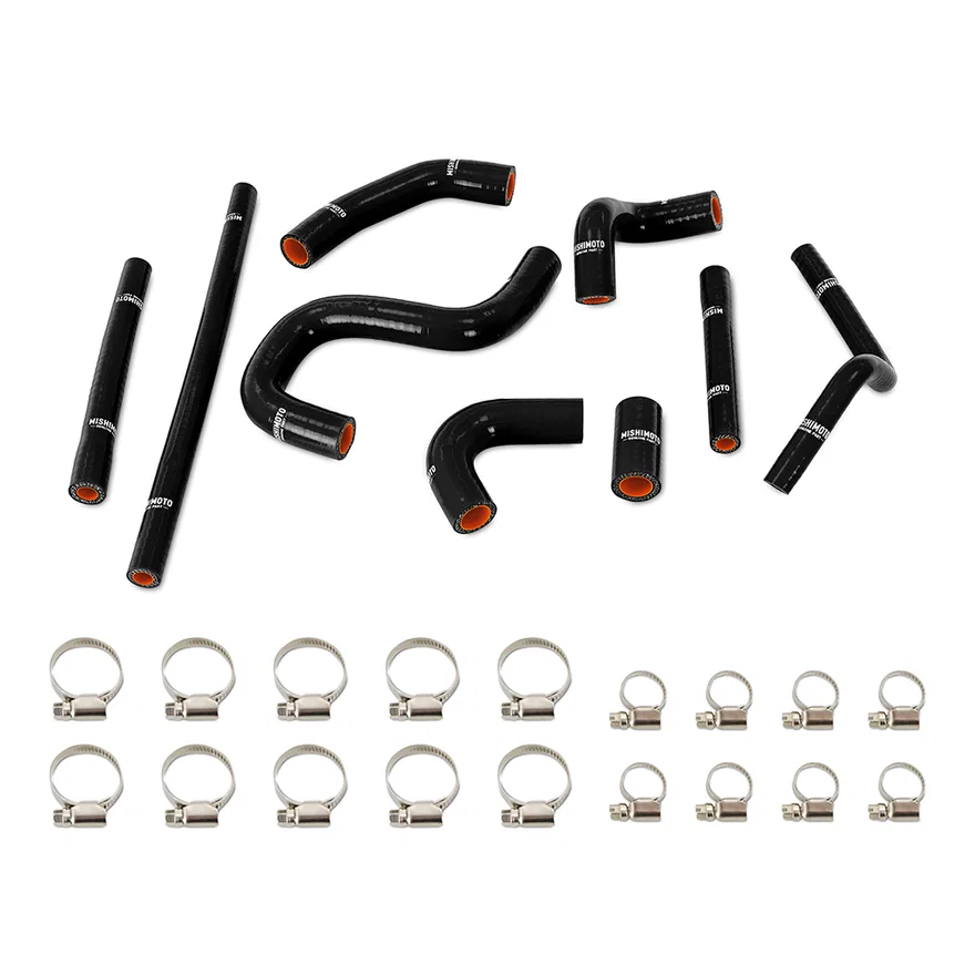 Silicone Heater Hose Kit, Black, 3.4 W/Rear Heater for 1996-2002 Toyota 4Runner