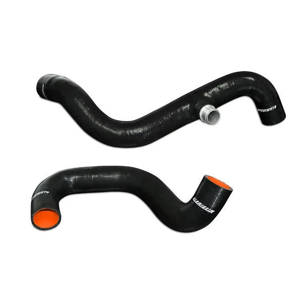 Silicone Coolant Hose Kit, Black, 7.3L Powerstroke for 1995-1997 Ford F-250 and F-350