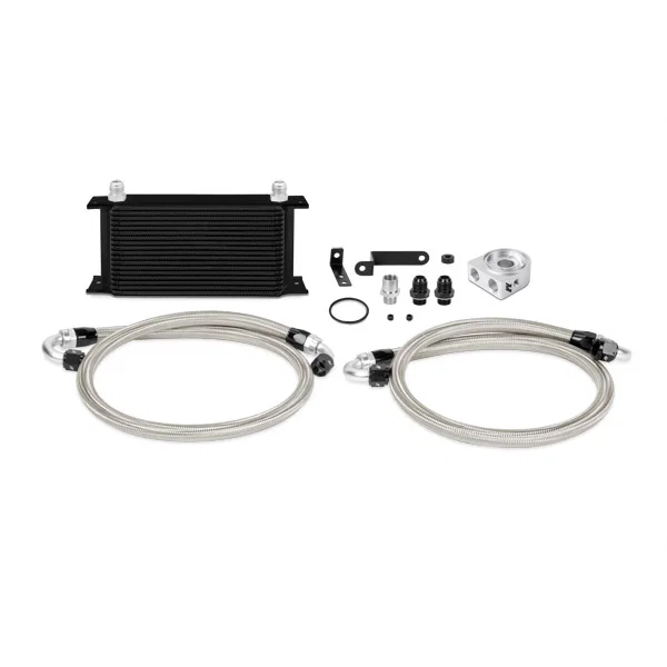 Mishimoto MMOC-STI-08BK, Oil Cooler Kit, Black, fits Subaru WRX STI 2008-2014