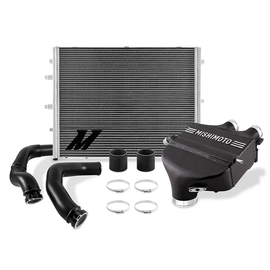 Mishimoto MMB-F80-PP, Air-to-Water Intercooler Power Pack, Black, fits BMW F8X M3/M4 2015-2020