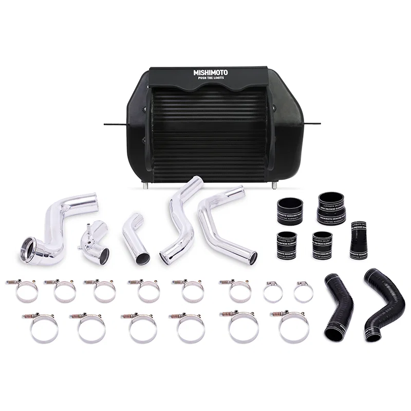 Mishimoto MMINT-F150-11KPBK, Intercooler Kit, Black/Polished, fits Ford F-150 EcoBoost 2011-2014
