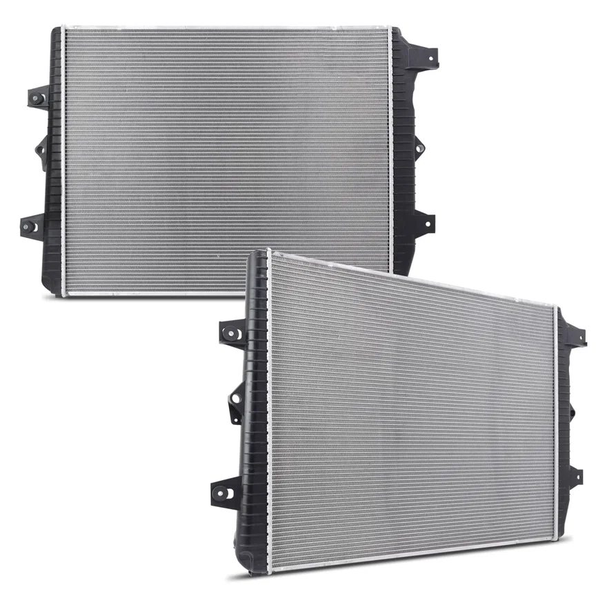 Mishimoto R13244, Replacement Radiator, fits Chevy Silverado 6.6L Duramax 2011-2016
