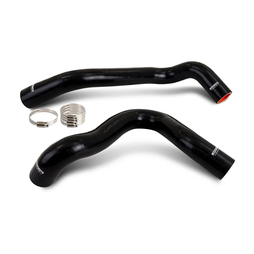 Coolant Hose Reroute Kit, Black, 7.3L Powerstroke for Ford