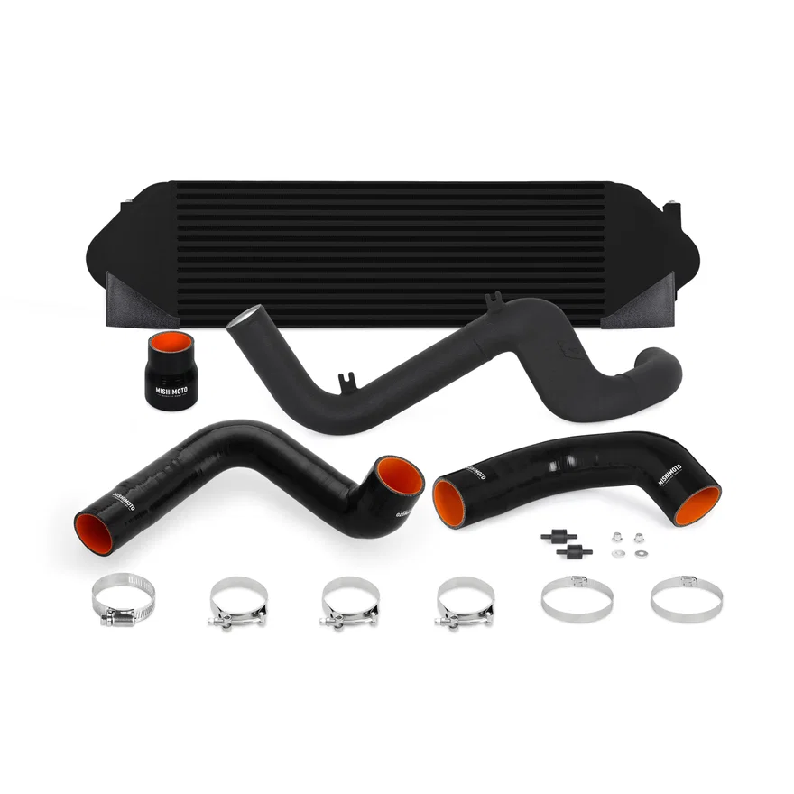 Mishimoto MMINT-RS-16KBK, Intercooler Kit, Black/Black, fits Ford Focus RS 2016-2018