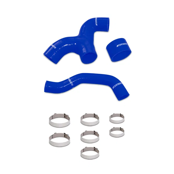 Mishimoto MMHOSE-SUB-INTBL, MMHOSE-SUB-INTBL Silicone Intercooler Hoses, Blue, fits Subaru Impreza WRX 2001-2005