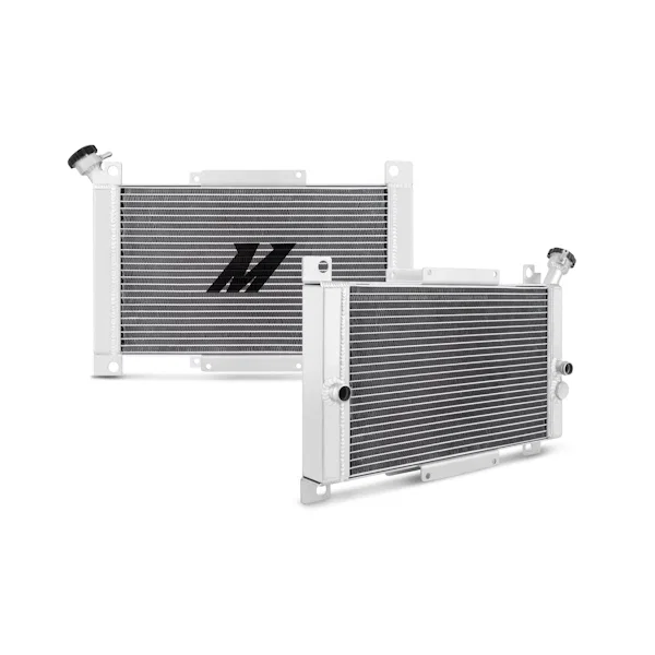 Mishimoto MMPS-YXR450-04, Center Aluminum Radiator, fits Yamaha YXR450 Rhino 2006-2009 / YXR660 2004-2007