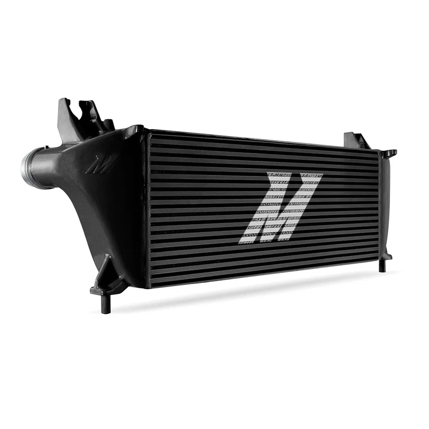 Mishimoto MMINT-RGR-19BK, Front Intercooler, Black, fits Ford Ranger EcoBoost 2.3L 2019-2023