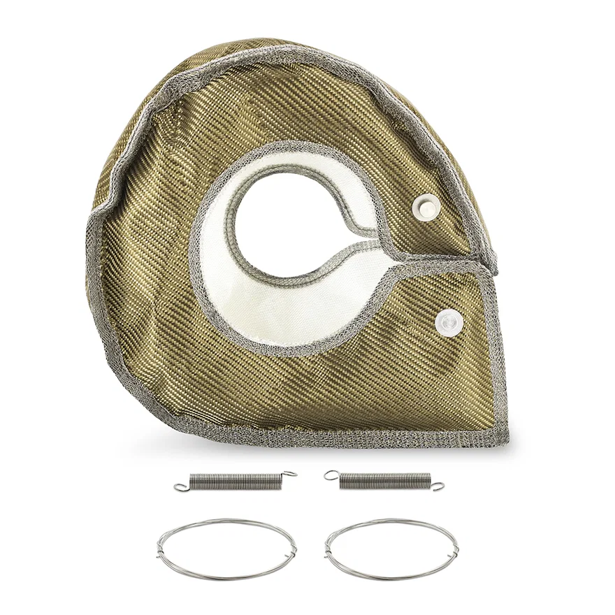 Mishimoto MMTB-RAM-07, Titanium Turbo Blanket, fits Dodge Ram 6.7L Cummins 2007.5-2018