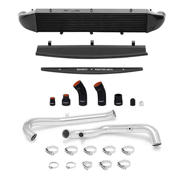 Mishimoto MMINT-FIST-14KPBK, Intercooler Kit, Black/Polished, fits Ford Fiesta ST 2014-2019