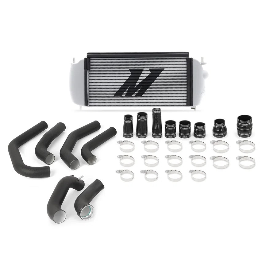 Mishimoto MMINT-F27T-15KBSL, Intercooler Kit, Silver/Black, fits Ford F-150 2.7L EcoBoost 2015-2017