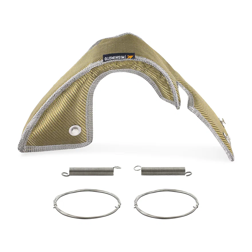 Mishimoto MMTB-CTR-17, Titanium Turbo Blanket, fits Honda Civic Type R (FK2/FK8) 2017-2021