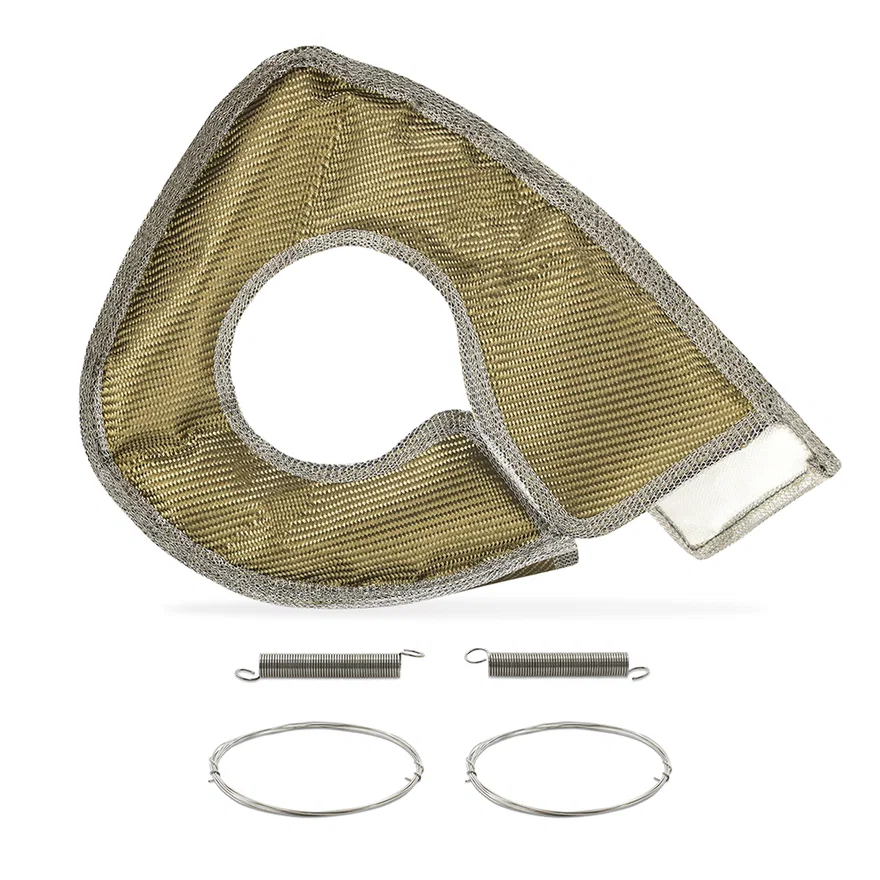 Mishimoto MMTB-F2D-03, Titanium Turbo Blanket, fits Ford 6.0L Powerstroke 2003-2007