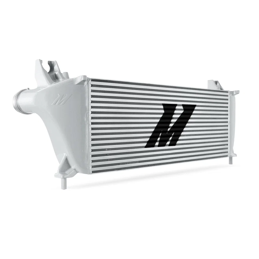 Mishimoto MMINT-RGR-19SL, Front Intercooler, Silver, fits Ford Ranger EcoBoost 2.3L 2019-2023