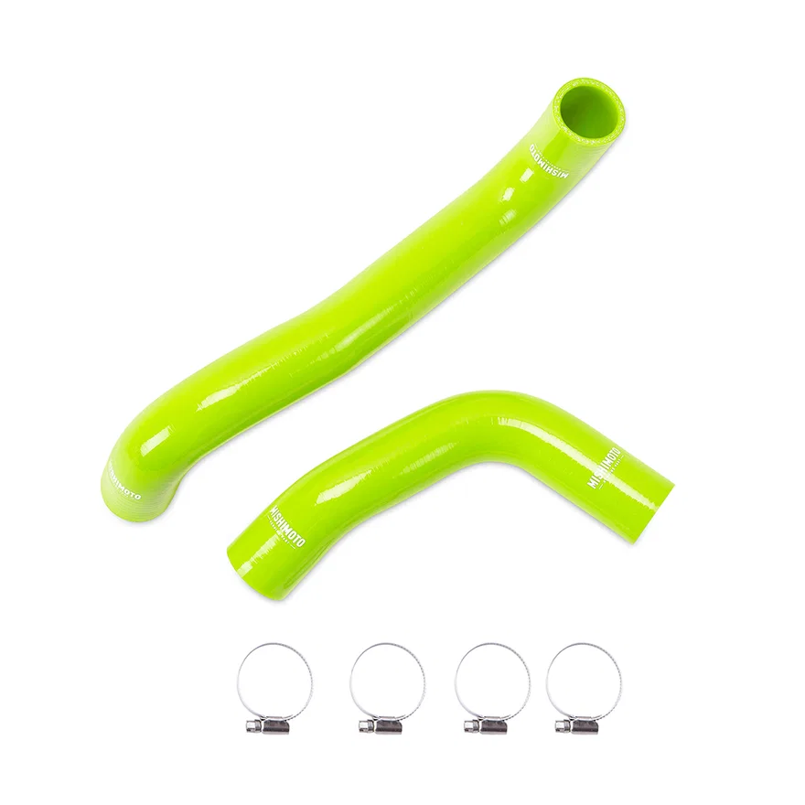 Silicone Radiator Hose Kit, Neon Yellow for Subaru