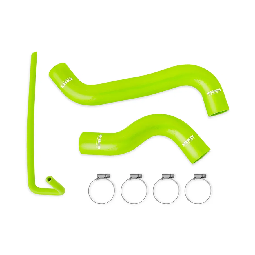 Silicone Radiator Hose Kit, Neon Yellow for 2014-2021 Subaru Forester and WRX