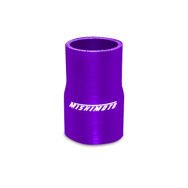 Mishimoto MMCP-20225PR, Straight Transition Coupler, Purple, Silicone, 2.00in to 2.25in