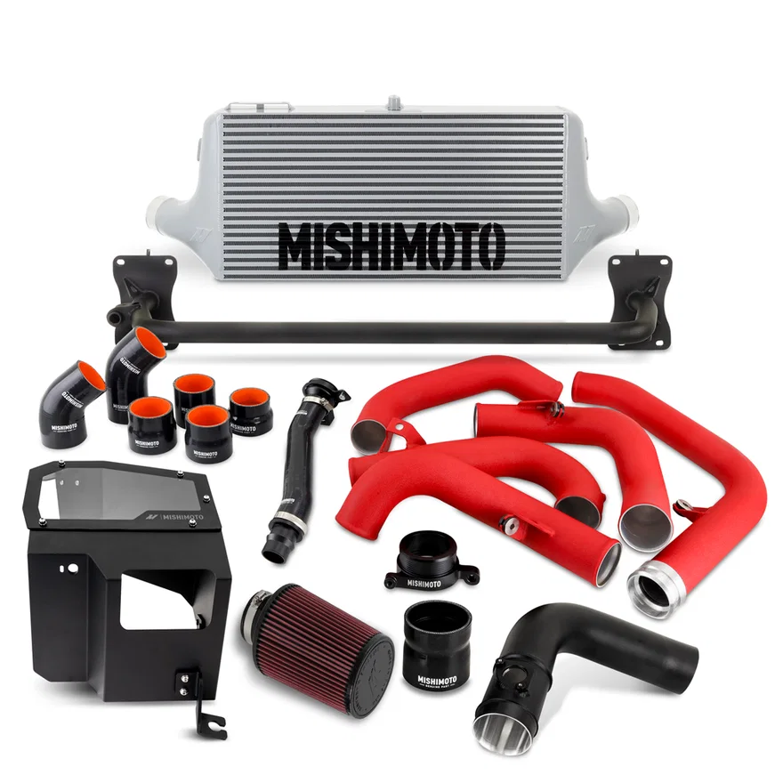 Mishimoto MMINT-WRX-22AISLRD, Front Mount Intercooler Kit w/ Intake, fits Subaru WRX 2022+