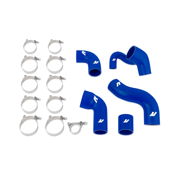Mishimoto MMHOSE-VOL-97TBL, Silicone Turbo Hose Kit, Blue, fits Volvo 850/S70/V70 1997-2004