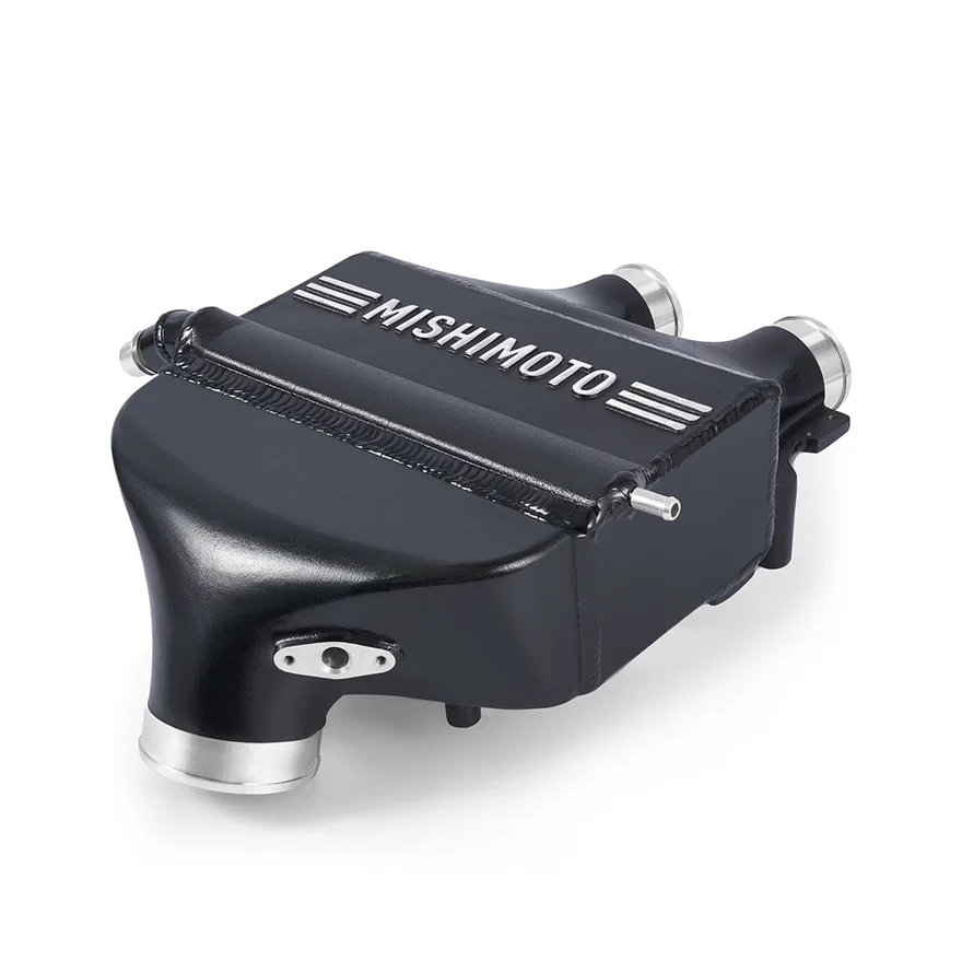 Mishimoto MMINT-F80-15CBS, Front Performance Air-to-Water Intercooler, Black Saphire, fits BMW F8X M3/M4 2015-20