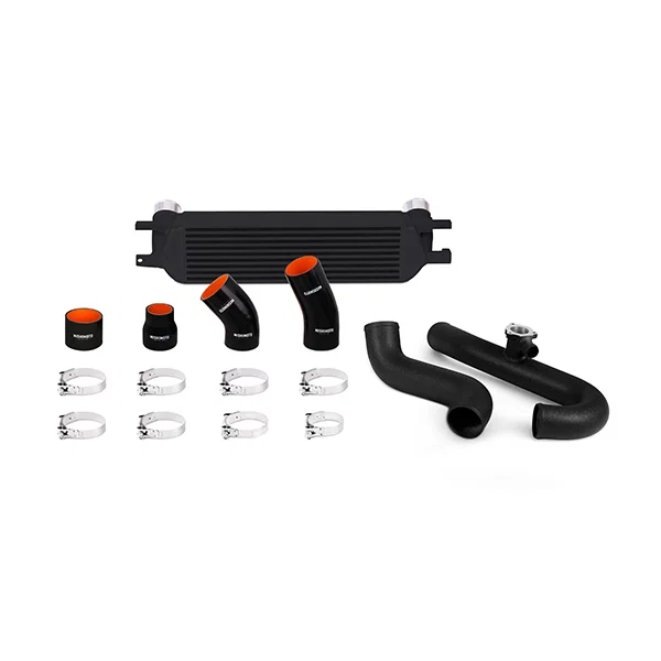 Mishimoto MMINT-MUS4-15KWBK, Intercooler Kit, Black/Black, fits Ford Mustang EcoBoost 2015-2023