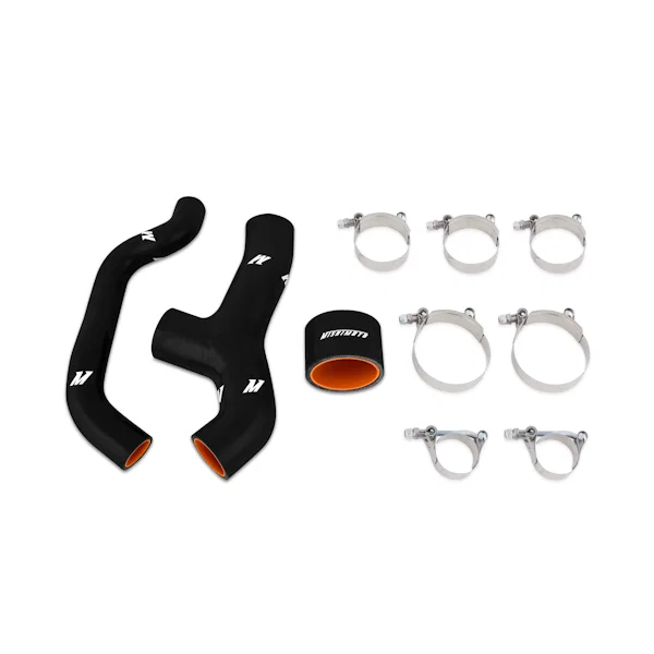 Mishimoto MMHOSE-SUB-INT6BK, Silicone Intercooler Hoses, Black, fits Subaru WRX 2006-07/Forester XT 2004-2008