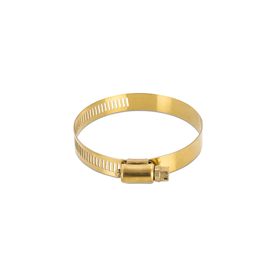 Mishimoto MMCLAMP-WG-95HTGD, MMCLAMP-WG-95HTG Worm Gear Clamp, High-Torque, Gold, 2.83in-3.74in (72mm-95mm), Pack of 2