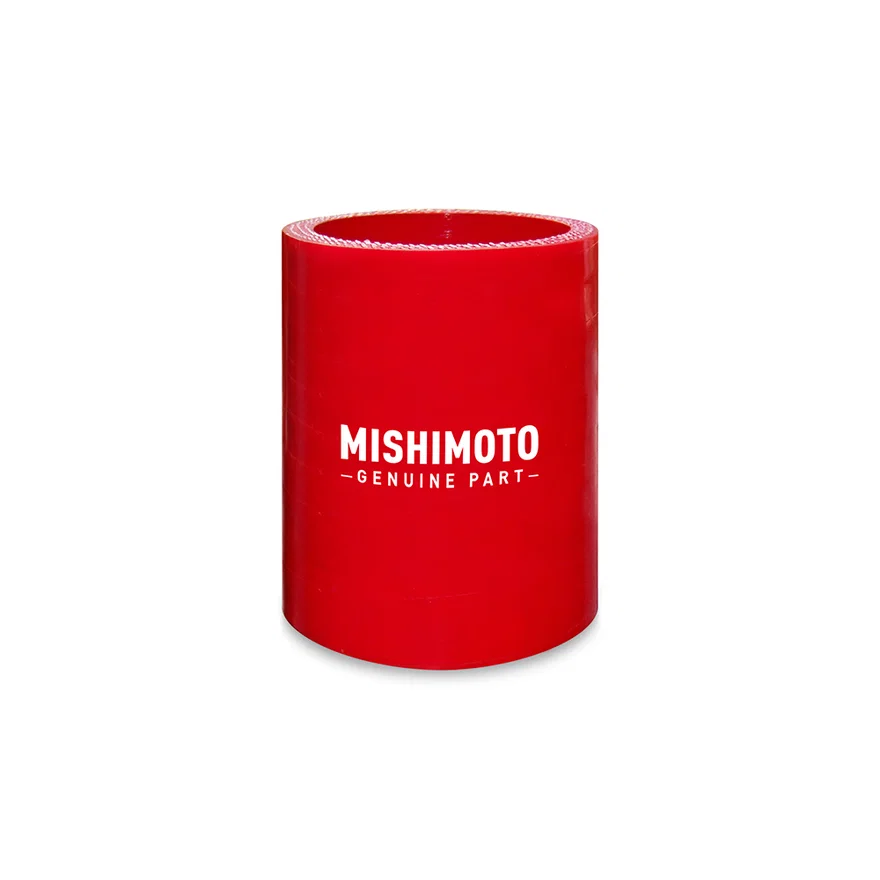 Mishimoto MMCP-275SRD, Straight Coupler, Red, Silicone, 2.75in