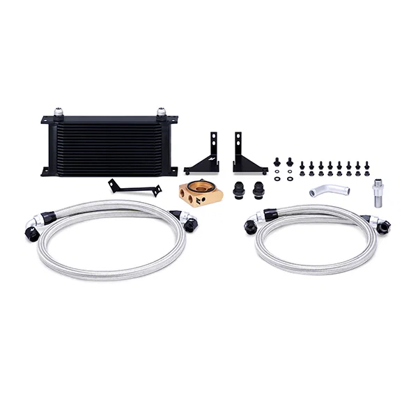 Mishimoto MMOC-FIST-14TBK, Oil Cooler Kit, Black, Thermostatic, fits Ford Fiesta ST 2014-2019