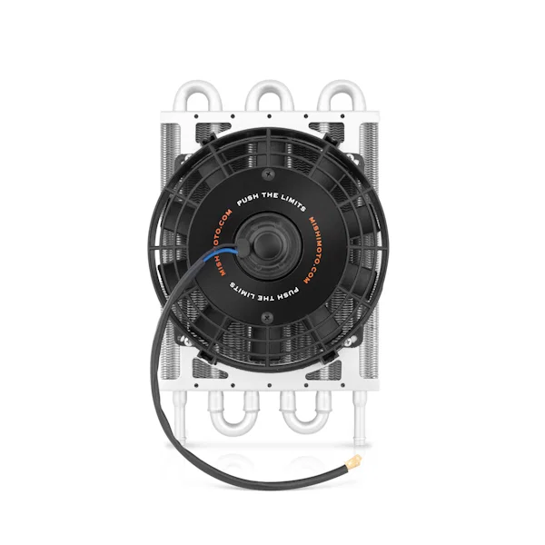 Mishimoto MMOC-F, MMOC-F Transmission Cooler, Heavy-Duty w/Electric Fan
